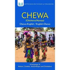 the book chewa is written in english and has an image of two people dressed in native