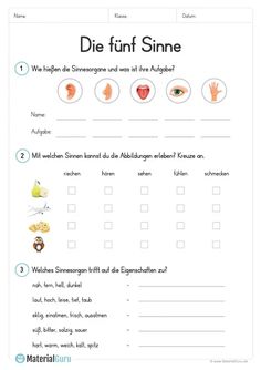 a printable worksheet for children to learn german