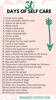 30 Days Of Self Care, Self Care Checklist, Healthy Meals For One, Care Care, Self Confidence Tips, Confidence Tips