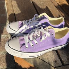 Never Worn, Women’s Size 8. Light Purple(Lavender) Converse Shoes Light Purple, Taylor S, Purple Lavender, Converse All Star, Chuck Taylor, Light Purple, Chuck Taylors, Color Purple, All Star