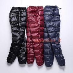 Stylish Women's Duck Down Pants Warm Slim Fit Casual Trousers Winter Pants   Condition: 100%  Brand new & High quality    Size: M-5XL  Material: Down Cotton Color: Wine Red,Black,blue Occasion : Casual, Fashion Dear friend: If you feel difficult to choose the size ,you can feel free to contact us, we will give you some suggestion,but it is for you reference only.       About Feedback 1.      Feedback is VERY important to us. 2.      We work very hard to exceed your expectations. We make our livi Plus Size Puffer, Winter Pants, Sports Trousers, Outdoor Pants, Red Dark, Casual Stylish, Trouser Style, Casual Trousers, Duck Down