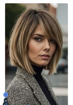 Haircuts For 40 Year Old Women 2024, Hairstyles For 2024, Oblong Face Haircuts, Medium Blonde Hair, Haircuts For Medium Length Hair, Hair Color Caramel, Hair Braid Videos