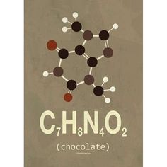 Molecule Chocolate Poster Print by TypeLike Image 1 Kitchen Canvas, Inspirational Prints, Paint Print, Fine Arts Posters, Dream Homes, Wrapped Canvas Art, Graphic Art Print, Framed Artwork, Posters Art Prints