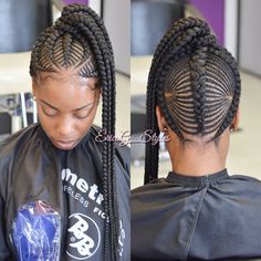 Kids Updo, Braids Ponytail Hairstyles, African American Updo Hairstyles, African American Braided Hairstyles, Braids Ponytail, African American Braids, Braided Ponytail Hairstyles, Updo Hairstyle