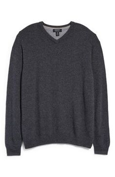 A classic in every way and oh so comfortable, this luxe cashmere V-neck sweater is one you'll want in every color. 29" length (size Large Tall) 100% cashmere Dry clean Imported Every Color, Cashmere Sweater, Curator Style, V Neck Sweater, Cashmere Sweaters, Grey Sweater, Vneck Sweater, Neck Sweater, Cashmere