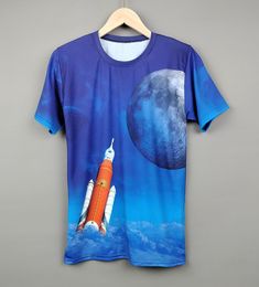 ARTEMIS SLS Rocket to the moon adult unisex t-shirt NEW! A Spacestore exclusive. ++ PLEASE ALLOW 5-8 DAYS ++ Get to know your new favorite tee—it's super smooth, super comfortable, and made from a cotton touch polyester jersey that won't fade after washing. • 95% polyester, 5% elastane (fabric composition may vary by 1%) • Premium knit mid-weight jersey • Four-way stretch fabric that stretches and recovers on the cross and lengthwise grains • Regular fit • Blank product components in the US and Rocket To The Moon, Clothing Patches, Elastane Fabric, 8 Days, Getting To Know You, To The Moon, Rocket, The Moon, Unisex T Shirt