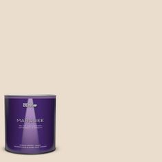 a can of marquee paint on a brown background