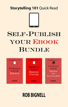 the book cover for self - publish your ebook bundle