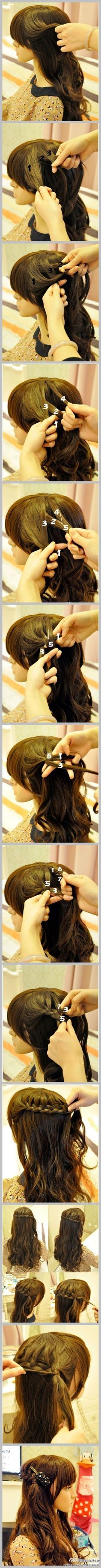 sweet Salon Ideas, Style Hair, Hair Envy, Love Hair, Hair Today, Hair Care Tips, Great Hair, Hair Dos, Gorgeous Hair