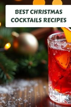 the best christmas cocktails to drink this holiday season