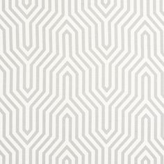 a white and grey wallpaper with an abstract design