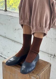 These classically ribbed, perfect height socks are made of a breathable cotton blend yarn. They will pair with any shoe, sandals, sneakers, mules, clogs, boots, and become your go to sock! One size fits most Fabric: 80% Cotton, 18% poly, 2% spandex Machine wash Made in South Korea Classic Brown Socks For Fall, Comfortable Casual Ankle-high Socks, Brown Ribbed Winter Socks, Comfortable Brown Mid-calf Socks, Casual Solid Socks For Fall, Casual Brown Stretch Socks, Casual Brown Socks For Fall, Comfortable Casual Mid-calf Socks, Casual Comfortable Mid-calf Socks