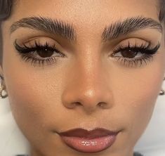 Doll Eye Extensions Mapping, Upturned Eyes Lash Extensions, Seductive Lash Extensions, Cat Eye Lashes On Almond Eyes, Cat Eye Wet Look Lash Extensions, Eyelash Extensions Inspo Pics, Brown Lashes Black Women, Almond Lash Extensions, Wispy Lashes Black Woman