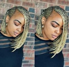 Bob Hairstyles For Black Women, Cabello Afro Natural, Medium Bob Hairstyles, Blonde Braids, Pelo Afro, Curly Bob Hairstyles