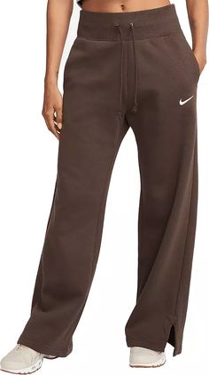 Nike Sportswear Women's Phoenix Fleece High-Waisted Wide-Leg Sweatpants | Holiday 2024 at DICK'S Nike Sportswear Phoenix Fleece, Womens Sportswear, Nike Sportswear Women, Nike Sweats, Women's Sportswear, Nike Sweatpants, Loungewear Luxury, Birthday Wishlist