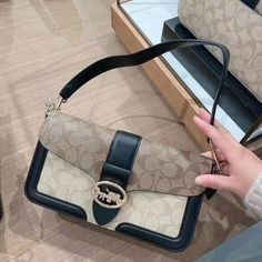 Coach Georgie Women's Shoulder - canvas. Coach Georgie, Bag Wishlist, 16 Gifts, 2024 Wishlist, Luxury Bags Collection, Favorite Purse, Sweet 16 Gifts, Bag Collection, Pretty Bags