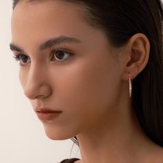 A dazzling piece for everyday, these 14k gold vermeil with 13 graduated Joopita® Stone curved thread earrings are the perfect way to add a touch of shimmer and shine. Metal: 14K Gold Vermeil Stone Type: Joopita® Stone Dimensions: 29mm x 9mm Weight: 1.1g Elegant Rose Gold Linear Earrings For Everyday, Elegant Everyday Rose Gold Linear Earrings, 14k Gold Dainty Linear Earrings, Delicate 14k Gold Threader Earrings, Rose Gold 14k Gold Linear Earrings, Elegant Gold Hypoallergenic Ear Climbers, Elegant Rose Gold Ear Climbers For Everyday, 14k Gold Ear Climbers, Yellow Gold Pierced Ear Climbers