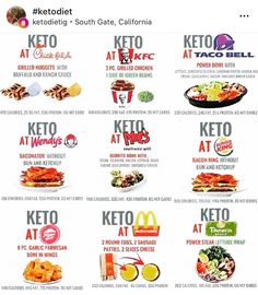 the menu for keto diet