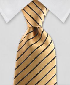 gold tie with black pin stripe Classic Striped Suit And Tie Accessories For Business, Classic Striped Ties For Business, Classic Striped Tie For Black Tie Events, Classic Striped Tie For Black Tie Occasions, Classic Striped Ties For Black Tie Events, Classic Pinstripe Ties For Formal Occasions, Classic Pinstripe Formal Ties, Elegant Striped Suit And Tie Accessories For Black Tie, Classic Gold Tie For Formal Occasions