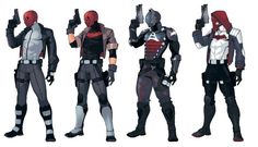 Red Hood Design, Red Hood Concept Art, Red Hood Redesign, Red Hood Cosplay