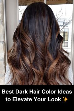 Discover the best dark hair color ideas that will give your locks a stunning makeover! Whether you’re looking for deep, rich shades or subtle highlights, these trendy options for 2024 will help you find the perfect look. Get inspired and transform your hair with these must-try colors! #DarkHairGoals #HairInspo #2024Trends