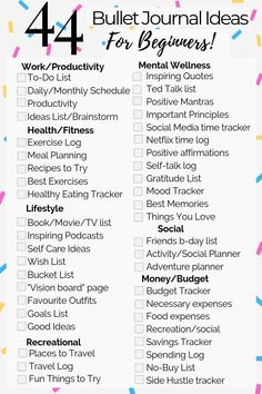 Starting a Bullet Journal - For Beginners: A Step-by-step guide | Learn how to easily star a bullet journal with awesome ideas that will improve your life! Use it for personal development, productivity, travel, or your mental health! #bulletjournal #productivityhacks #selfimprovement Ide Jurnal, Bullet Journal Lists, Bullet Journal For Beginners, Bullet Journal Spreads, Bullet Journal Ideas Templates, Creating A Bullet Journal, Journal Lists, Bulletin Journal Ideas, Bullet Journal Weekly Spread