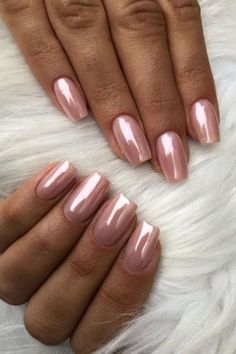 15 Nude Nail Ideas To Make You Look Chic In 2023 Popular Nails For 2024, Shilac Nail Ideas 2023, February Neutral Nails, Winter 2023 Nail Color Trends, Trendy Nude Nails 2024, Shellac Nail Colors Winter Classy, Shilac Nail Ideas 2023 Short, Nail Color For February 2024, Nude Metallic Nails