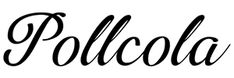 the word polcola written in cursive writing with black ink on a white background