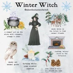 Witch Types, Personal Philosophy, Winter Witch, 1st Of December, Pagan Yule, Green Witchcraft, Grimoire Book