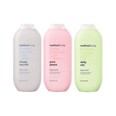 Turn your shower into the kind of escape you need. These bodywashes infused with essential oils and other thoughtfully chosen ingredients leaves your skin feeling soft, moisturized + smelling sublime. Available in three fabulous fragrances to match your mood. Size: 18 oz.  Color: Multicolor. Method Body Wash, Birthday Board, Mindful Living, Variety Pack, Body Wash, Zen, Essential Oils, Moisturizer, Personal Care