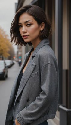 Blunt Cut with Layers: The Hairstyle that Will Add Volume and Thickness to Your Hair Hairstyles For Special Events, Layers For Volume, Hair Color Asian, Short Dark Hair, Asian Haircut, Corte Bob, Romantic Hairstyles, Asian Short Hair