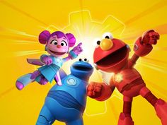 Mecha Elmo, Mecha Cookie Monster and Mecha Abby are ready to problem solve the most out-of-this-world situations. Using their robo-skills, the Mecha B… Cookie Monster, Monster Cookies, Apple Tv, Problem Solving, Tv