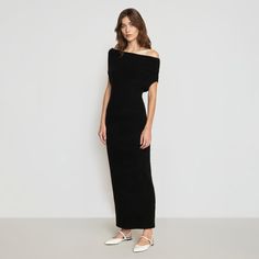 Chic Cold Shoulder Off Shoulder Cocktail Dress, Chic Off-shoulder Cold Shoulder Cocktail Dress, Elegant Off Shoulder Midi Dress For Day Out, Chic Off Shoulder Maxi Dress For Night Out, Casual One-shoulder Midi Dress For Evening, Chic Off-shoulder Midi Dress For Day Out, Chic Off-shoulder Midi Dress, Chic Maxi Off-shoulder Dress For Date Night, Chic Midi-length Off Shoulder Dress