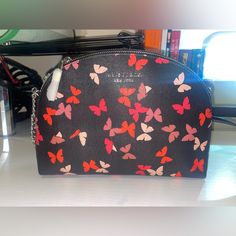 Brand New Purse Kate Spade Black Spring Bag, Kate Spade Black Bags For Spring, Bags Kate Spade, Kate Spade Purse, Kate Spade Bags, Kate Spade Bag, Pink Black, Shoulder Bags, Kate Spade