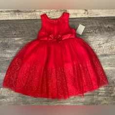 Genuine Kids~Osh Kosh Girl Dress In Intense Red With Multiple Tulle Layers With Gold Details In Excellent Brand New With Boutique Tag Condition. Size: 5 T Length: 24” Chest: 12” Christmas Party Perfect! Red Princess Dress For Spring Festivities, Red Princess Dress For Spring Festivals, Red Sleeveless Princess Dress For Party Season, Girl Party Dress, Girls Party Dress, Girl Party, Gold Details, Girl Dress, Kids' Dresses