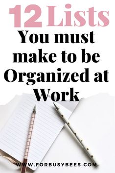 12 list to be organized at work Accounting Office Organization, How To Organize My Day, Office Needs List, Manager Organization Tips, Work Notes Organization Ideas, Organize Work Desk, Administrative Assistant Organization