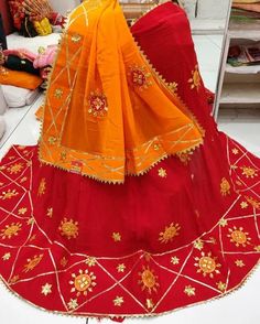 Gotta Patti Lehenga, Lahanga Design, Buy Lehenga Online, Gotta Patti Work, Cotton Saree Blouse Designs, Cotton Saree Blouse, Gotta Work