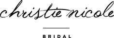 the bride's name is written in cursive ink on a white background