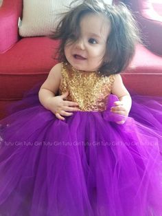 Gold and Purple Flower Girl Dress Lavender Tutu Dress Gold | Etsy Lavender Frock, Purple Sleeveless Tutu Dress For Birthday, Gold Fitted Tutu Dress For Dress-up, Purple Tulle Skirt, Cute Purple Tutu Dress For First Birthday, Lavender Flower Girl Dress, Gold And Lavender, Purple Princess Dress For Toddler, Purple Princess Tutu Dress For Dress-up