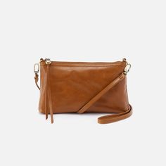 Darcy Crossbody in Polished Leather - Truffle – HOBO Chic Soft Leather Travel Clutch, Versatile Soft Leather Clutch For On-the-go, On-the-go Brown Clutch, Versatile Brown Clutch For Everyday Use, Versatile Clutch With Detachable Handle For Everyday Use, Versatile Brown Clutch With Removable Pouch, Brown Soft Leather Clutch For On-the-go, Brown Clutch With Detachable Handle For Everyday Use, Chic Brown Clutch For On-the-go