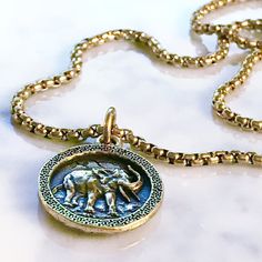 "Wise Elephant Coin Necklace \"But the wisdom from above is first pure, then peaceable, gentle, open to reason, full of mercy and good fruits, impartial and sincere.\" (James 3:17, ESV) PLEASE Check out our Whole Etsy Shop! https://www.etsy.com/shop/BBeNIJewelry?ref=seller-platform-mcnav&page=2#items Features ~ Our signature elephant coin pendant on a round box chain necklace & Bible verse printed on a card Measurements ~ Pendant measures 3/4 inches long Closure ~ Signature lobster claw Judaica Jewelry, Christian Bracelets, Faith Jewelry, Jewish Jewelry, Pewter Pendant, Elephant Necklace, Charm Bangle, Unisex Jewelry, Coin Necklace