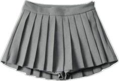 Gray Short Summer Skirt, Gray Mini Skirt For Summer, Gray High Waist Pleated Mini Skirt, Gray Fitted Pleated Skirt For Summer, Fitted Gray Pleated Summer Skirt, Fitted Gray Pleated Skirt For Summer, Trendy Pleated Gray Bottoms, Pleated Gray Skort For Summer, Summer Pleated Gray Skort