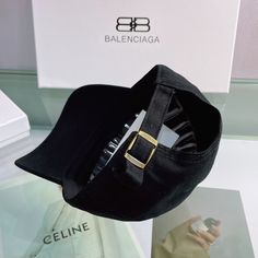 SHOP MORE LUXURY PRODUCTS HERE Description Balenciaga Logo Cap In Black BlackBlack Cotton Canvas Includes box, dust bag.This product is of the premium quality. Trendy Black Visor Baseball Cap, Trendy Black Baseball Cap With Visor, Trendy Black Baseball Cap, Trendy Black Curved Brim Baseball Cap, Designer Black Baseball Cap With Curved Brim, Designer Black Baseball Cap, Designer Black Cap, Designer Adjustable Black Baseball Cap, Designer Black Hat For Streetwear