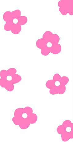 pink flowers on a white background