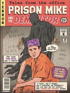 the cover to prison mike and the demon