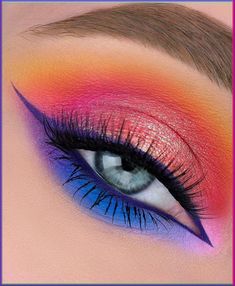 eye makeup😍 Daytime Smokey Eye, Eye Makeup Images, Smokey Eye Makeup Look, Eyeshadow Ideas, 80s Makeup