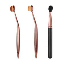 360 NOSE CONTOUR COLLECTION Setting Powder Brush, Makeup Brush Sets, Purple Eye Makeup, Kkw Beauty, Brush Sets