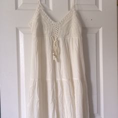 Size Small. Never Been Worn. Maxi Dress. Shirt Diy, White Maxi Dress, White Maxi, T Shirt Diy, White Maxi Dresses, Dress Brands, American Eagle Outfitters, American Eagle, Colorful Dresses