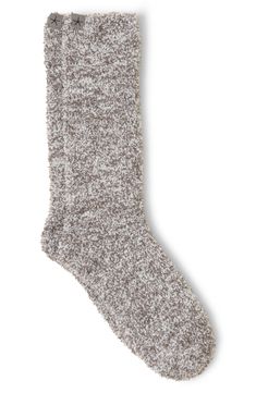 Enjoy supreme softness and warmth in lounge-ready crew socks made from CozyChic, a machine-washable microfiber yarn that won't shrink or pill. Polyester/spandex Machine wash, tumble dry Imported Soft Comfortable Indoor Socks, Cozy Super Soft Socks For Fall, Cozy Soft Knit Socks For Loungewear, Cozy Soft Knit Loungewear Socks, Cozy Soft Socks For Fall, Soft Cozy Fall Socks, Soft Gray Casual Socks, Casual Soft Gray Socks, Cozy Super Soft Indoor Socks