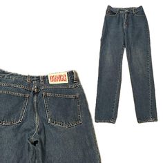 Vintage 1990s Bongo High Waist Tapered Leg Denim Jeans Pants / Waist 28/29 * Tagged 9-xl but would fit a modern day waist 28/29 Waist- 28" (29" snug) Hips- 38" Rise- 12" Inseam- 31" Zipper fly.  Tapered leg.  100% Cotton.  Condition- good vintage condition with no major flaws. Bongo Jeans, Denim Jeans Pants, Womens Jeans, Tapered Legs, Jeans Pants, Leg Jeans, Womens Bottoms, Denim Jeans, High Waist